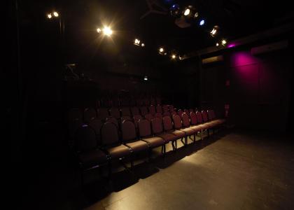 A side view of the Studio Theatre. 
